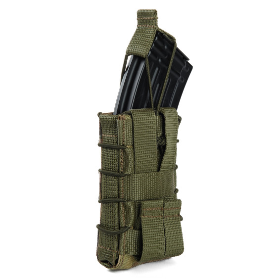 Подсумок одинарный для магазина АК/AR. Мультикам.