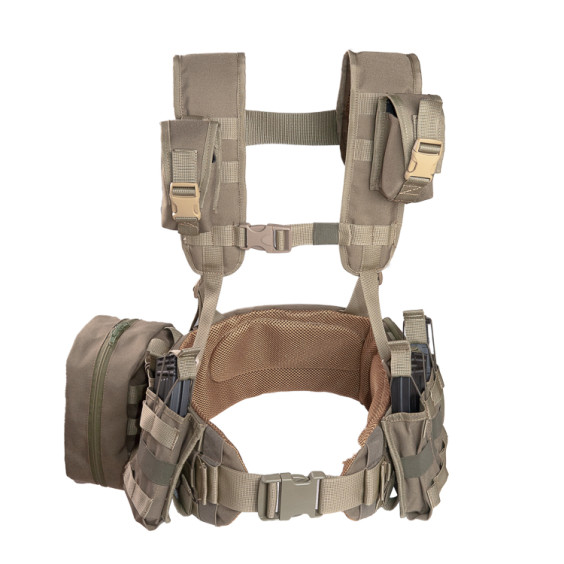 Ременно-плечевая система WARBELT Олива с подсумками