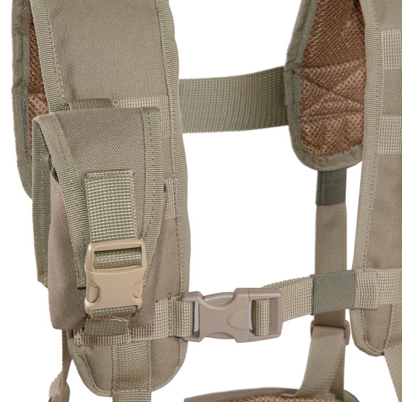 Ременно-плечевая система WARBELT Олива с подсумками