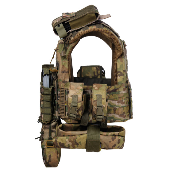 Плитоноска Warmor Gen.3 Pro Max Мультикам. 7 підсумків. Плитоноска Warmor Gen.3 Pro Max Мультикам. 7 підсумків.