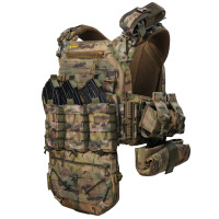 Плитоноска Warmor Gen.3 Pro Max Мультикам. 7 подсумок.