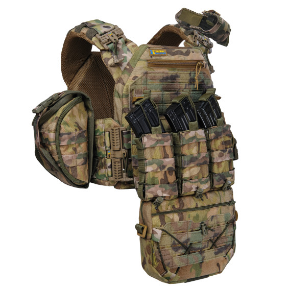 Плитоноска Warmor Gen.3 Pro Max Мультикам. 7 підсумків. Плитоноска Warmor Gen.3 Pro Max Мультикам. 7 підсумків.