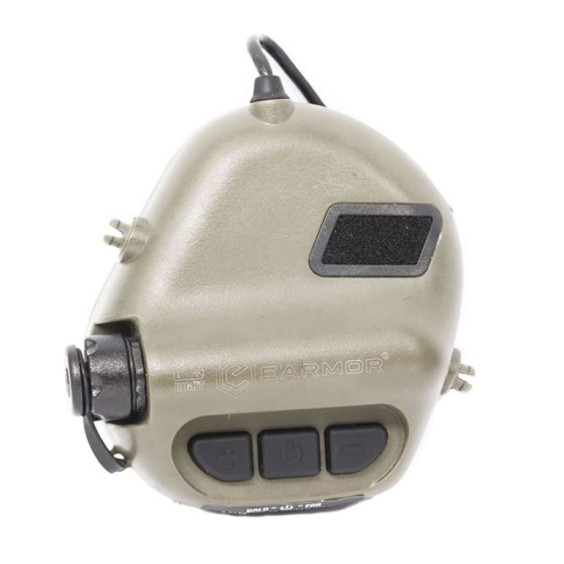 Тактичні навушники EARMOR M31 з універсальним кріпленням