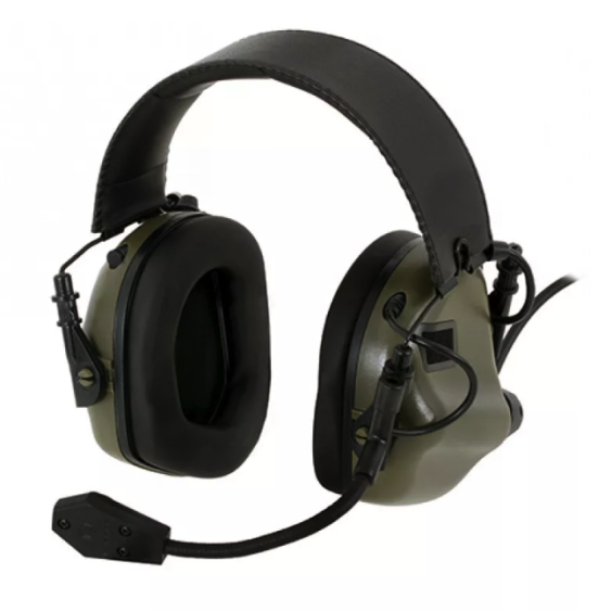 Тактические активные наушники Earmor M32 с универсальным креплением