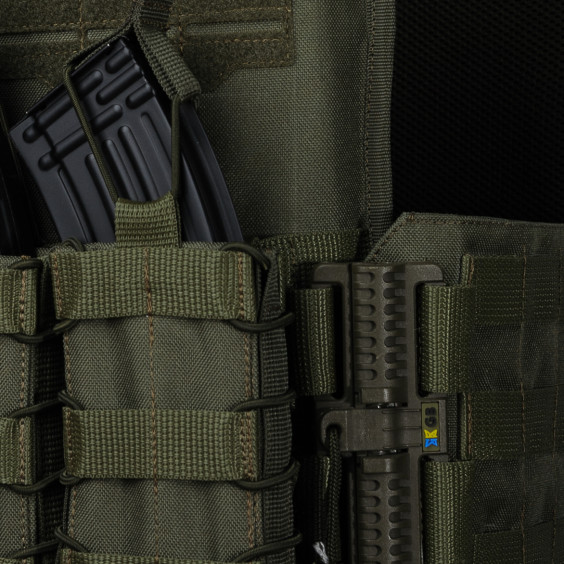Плитоноска Ares gen.2 Олива. 3 подсумка АК.