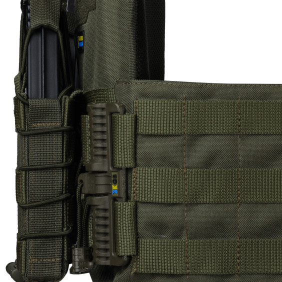 Плитоноска Ares gen.2 Олива. 3 подсумка АК.