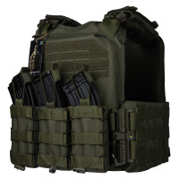 Плитоноска Ares gen.2 Олива. 3 подсумка АК.