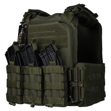 Плитоноска Ares gen.2 Олива. 3 подсумка АК.