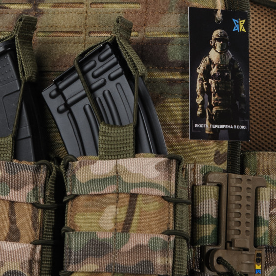 Плитоноска Ares Gen.2 Мультикам. 3 подсумка АК.