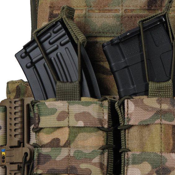 Плитоноска Ares Gen.2 Мультикам. 3 подсумка АК.