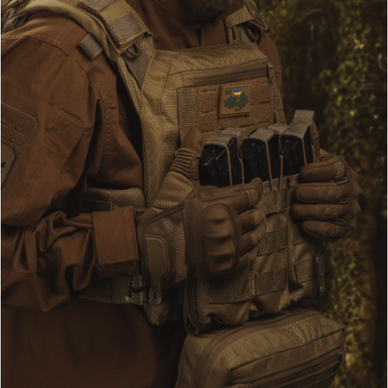 Тактичні рукавички Glotac. Койот.