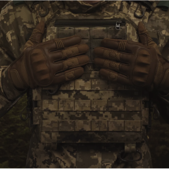 Тактичні рукавички Glotac. Койот.