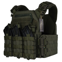 Плитоноска WARMOR с подсумками ОЛИВА 