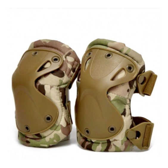 Наколенники тактические + налокотники. Мультикам.