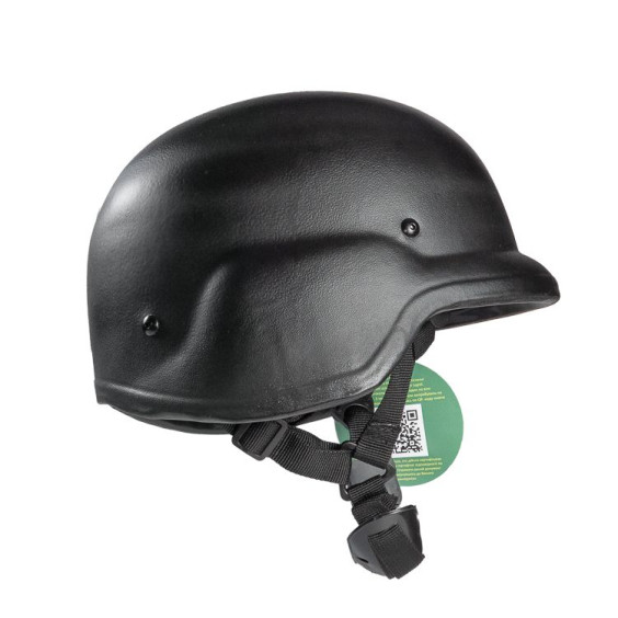 Шлем PASGT Черный. Уровень защиты NIJ IIIA. Защитит от обломков, рикошетов и пистолетных пуль