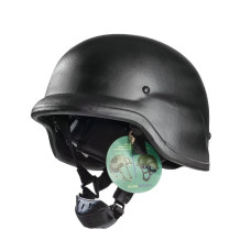 Шлем PASGT Черный. Уровень защиты NIJ IIIA. Защитит от обломков, рикошетов и пистолетных пуль