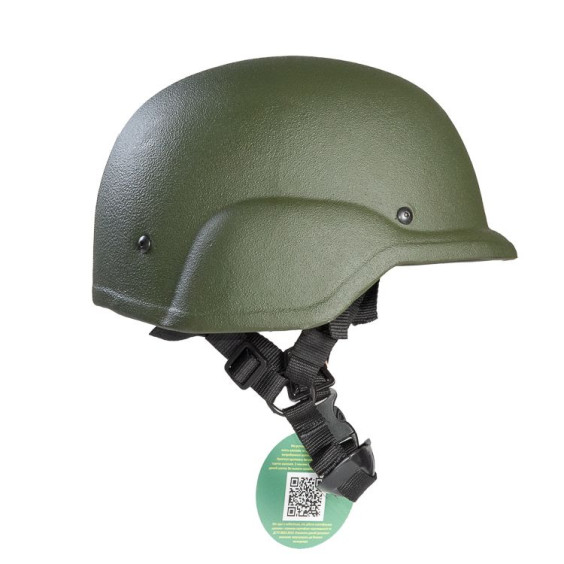 Шлем PASGT Олива. Уровень защиты NIJ IIIA. Защитит от обломков, рикошетов и пистолетных пуль