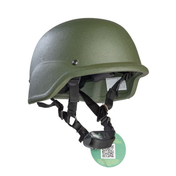 Шлем PASGT Олива. Уровень защиты NIJ IIIA. Защитит от обломков, рикошетов и пистолетных пуль