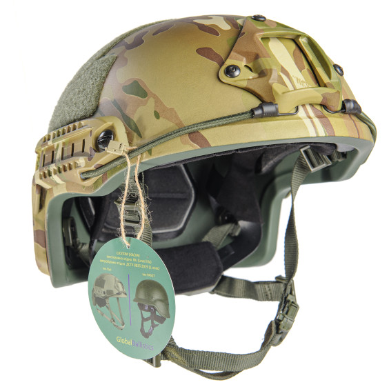 Шлем FAST Мультикам. Рівень захисту NIJ IIIA. Захистить від уламків, рикошетів та пістолетних куль.