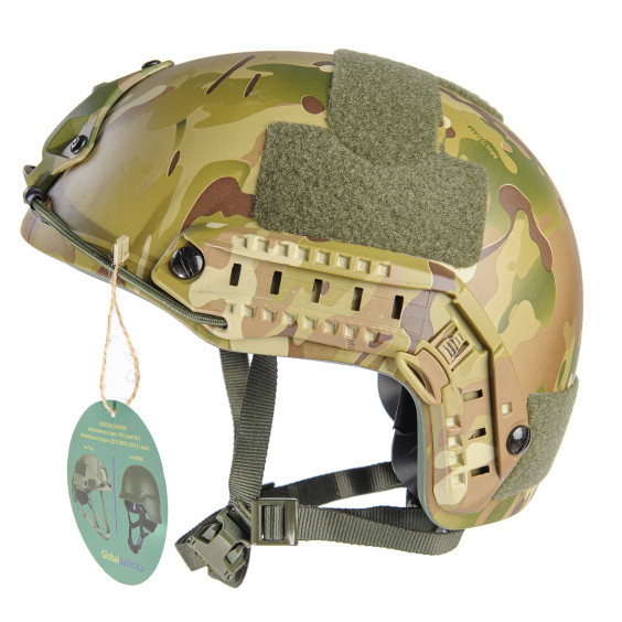 Шлем FAST Мультикам. Рівень захисту NIJ IIIA. Захистить від уламків, рикошетів та пістолетних куль.