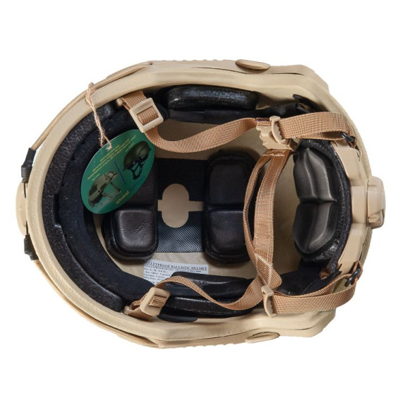 Шолом FAST Койот. Рівень захисту NIJ IIIA. Захистить від уламків, рикошетів та пістолетних куль