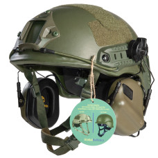 Комплект наушники Earmor M32H и каска