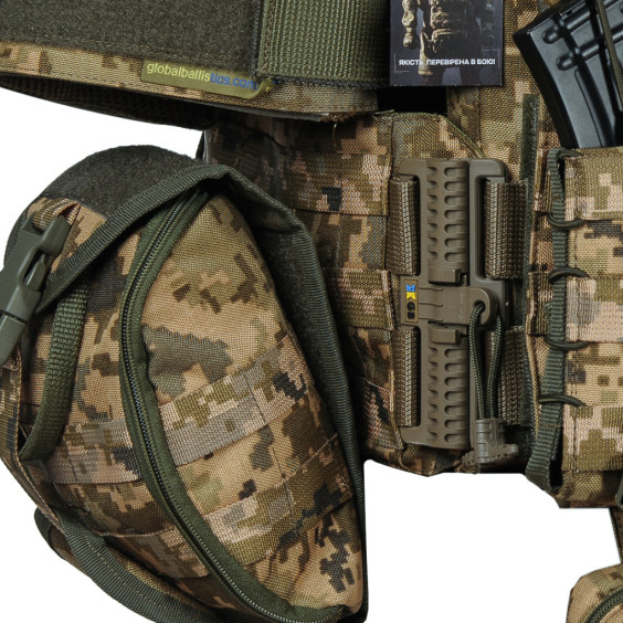 Штурмовий бронекостюм SUIT Піксель ММ14. 1 клас ДСТУ (без плит).