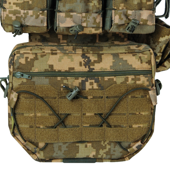 Плитоноска Warmor Gen.3 Pro Max Пиксель ММ14. 7 подсумок.