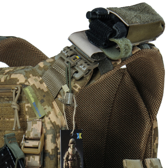 Плитоноска Warmor Gen.3 Pro Max Пиксель ММ14. 7 подсумок.