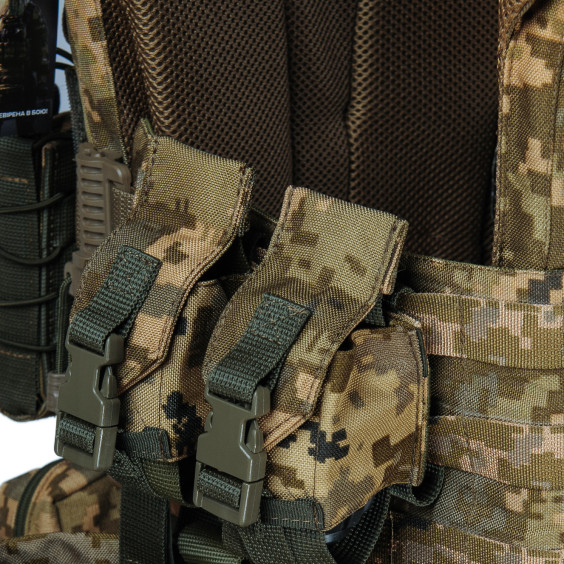 Плитоноска Warmor Gen.3 Pro Max Пиксель ММ14. 7 подсумок.