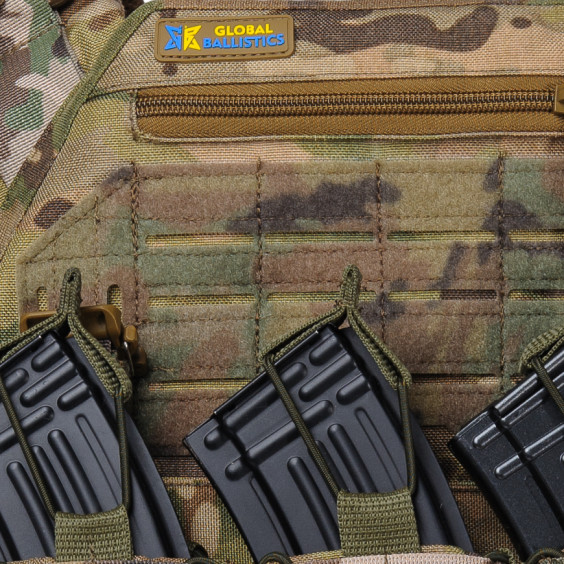 Плитоноска WARMOR Gen.3 Pro Мультикам. 3 подсумка.