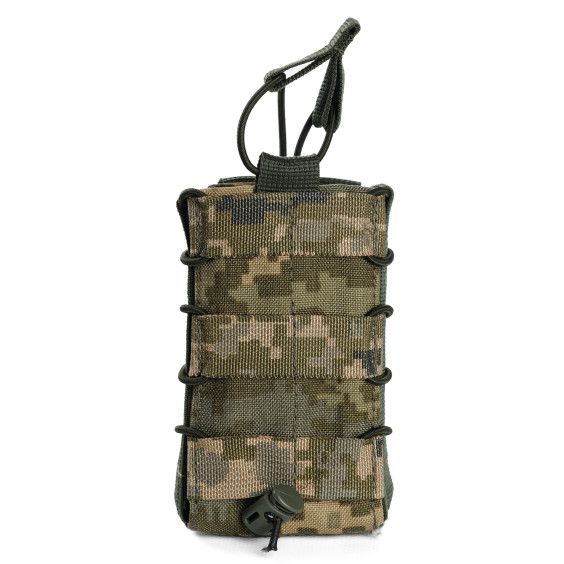 Подсумок одинарный для магазина АК/AR. Пиксель ММ14.