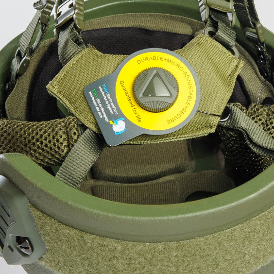 Шлем FAST Wendy уровень защиты NIJ IIIA. Олива. + Кавер Мультикам.