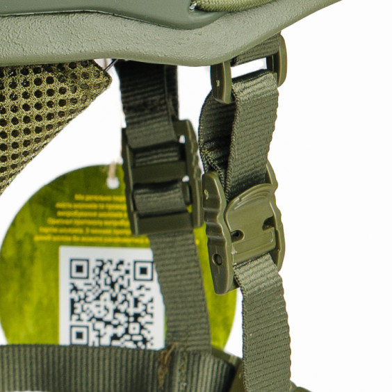 Шлем FAST Wendy уровень защиты NIJ IIIA. Олива. + Кавер Мультикам.