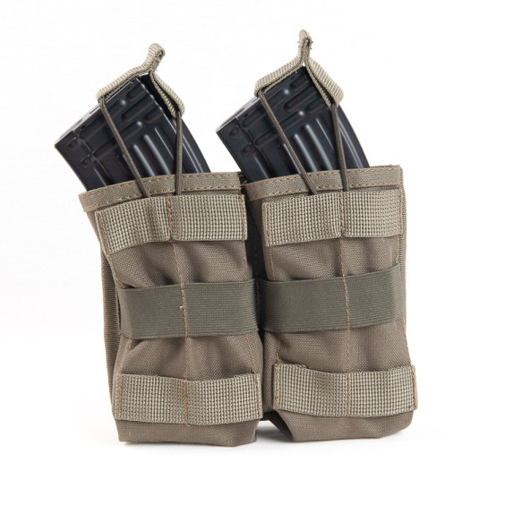 Подсумок для магазинов АК двойной ОЛИВА