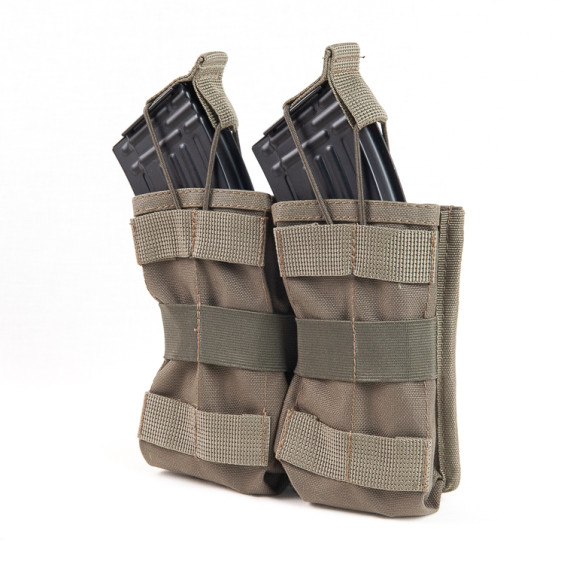 Подсумок для магазинов АК двойной ОЛИВА