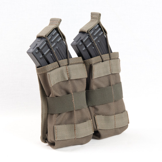 Подсумок для магазинов АК двойной ОЛИВА