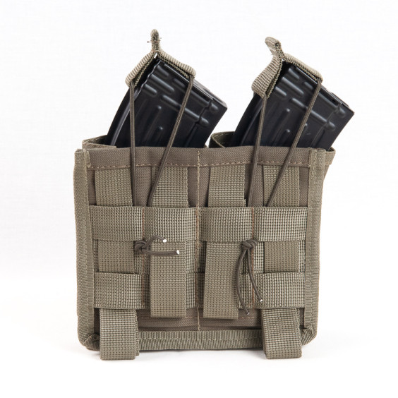 Подсумок для магазинов АК двойной ОЛИВА