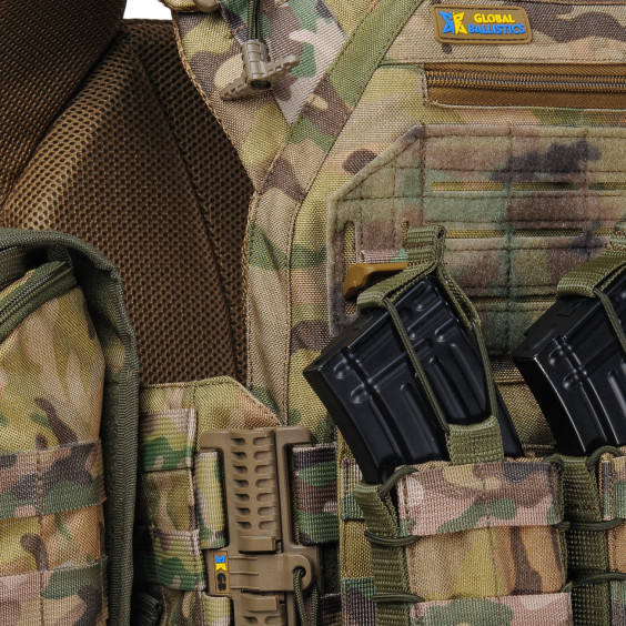 Бронежилет Warmor gen. 3 Max Мультикам. 6 класса защиты.