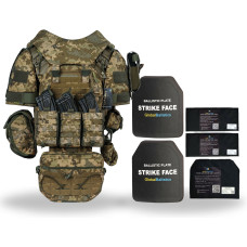 Бронежилет Warmor gen. 3 Suit Пиксель. 6 класса защиты. Балистическая защита боков и паха. Плечей и шеи.