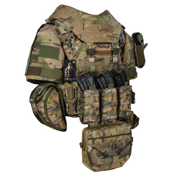 Бронежилет Warmor gen. 3 Suit Пиксель. 6 класса захисту. Балістичний захист боків і паху. Плечей і шиї.