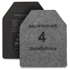 Комплект из двух баллистических пластин Armox 4 класса защиты ДСТУ по 3,2 кг