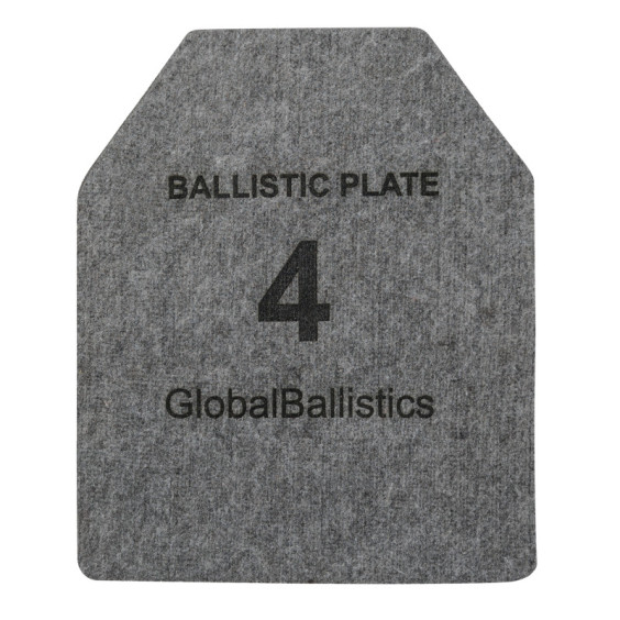 Комплект из двух баллистических пластин Armox 4 класса защиты ДСТУ по 3,2 кг