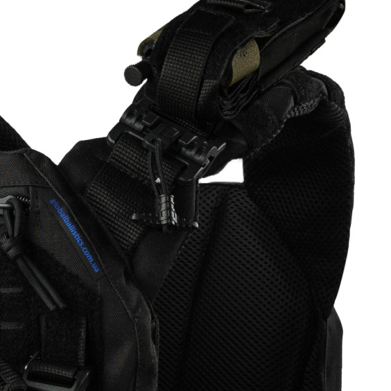 Плитоноска Warmor Gen.3 Pro Max Черный. 7 подсумок.