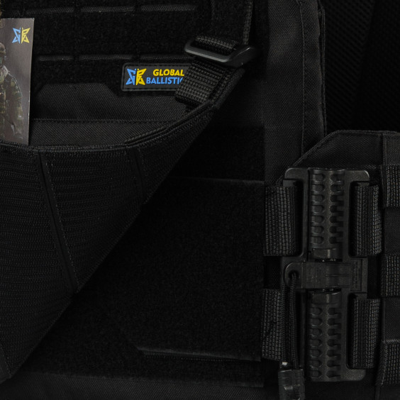 Плитоноска WARMOR ЧЕРНАЯ