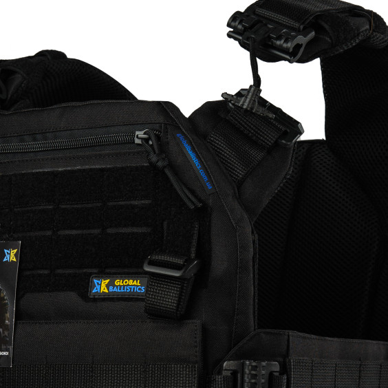 Плитоноска WARMOR ЧЕРНАЯ