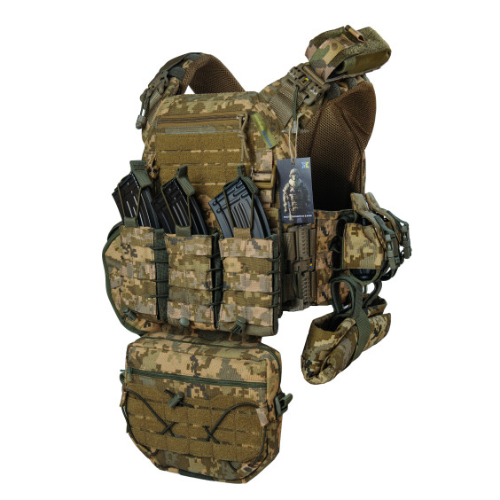 Бронежилет Warmor gen. 3 Max Пиксель. 4 класса защиты. Вес 8,5 кг.