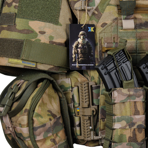 Бронежилет Warmor gen. 3 Suit Мультикам. 6 класса защиты. Балистическая защита боков и паха. Плечей и шеи.