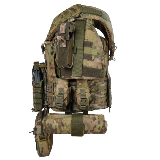 Бронежилет Warmor gen. 3 Suit Мультикам. 6 класса защиты. Балистическая защита боков и паха. Плечей и шеи.