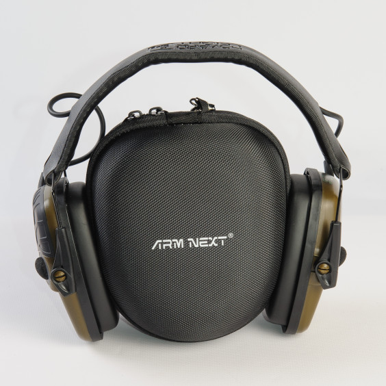 Тактичні активні навушники Howard Impact Sport зелені